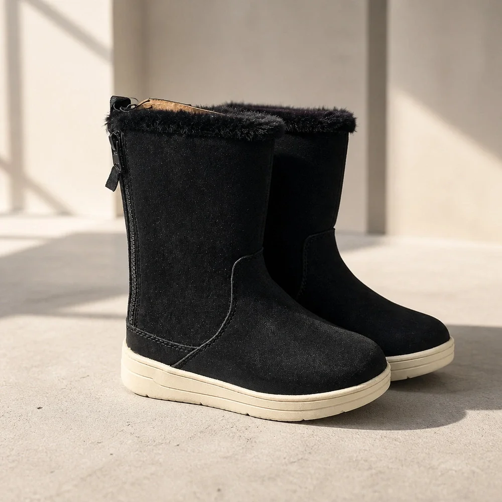 NWT Junior Cat & Jack winter boots size 1